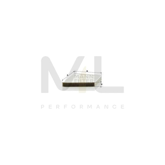 MANN-FILTER CU 2337/1 Pollen filter for DAEWOO NUBIRA Particulate Filter