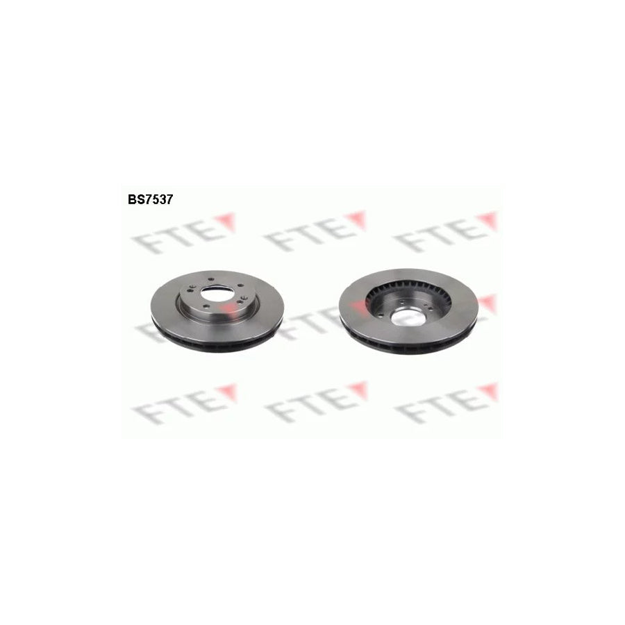 FTE Bs7537 Brake Disc for Hyundai Elantra IV Saloon (Hd)