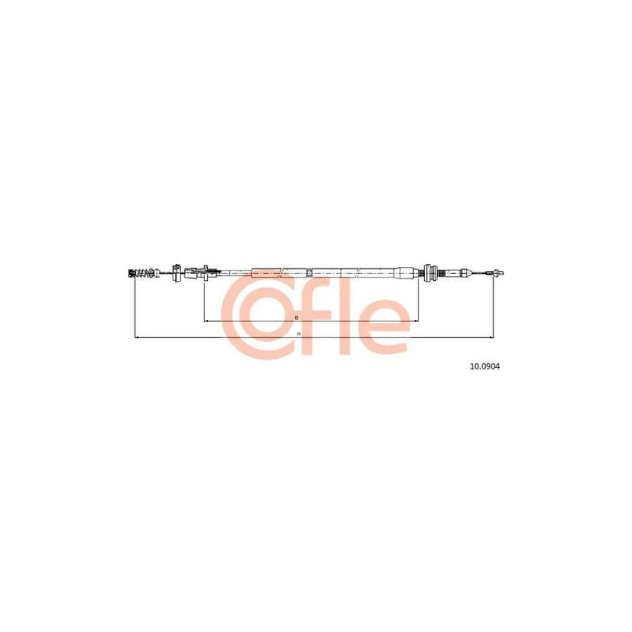 COFLE 10.0904 Throttle Cable