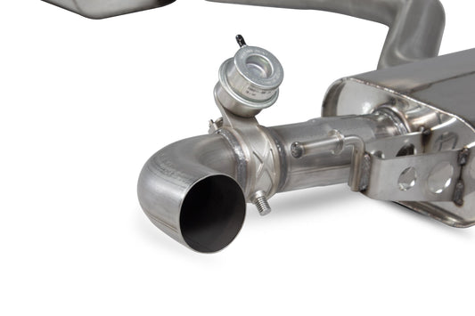Scorpion SAU077 Audi TT RS MK2 Resonated Cat-Back System With Valve | ML Performance US US
