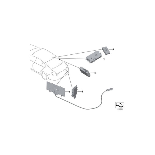 Genuine BMW 65209389560 G31 M Trap Circuit (Inc. 518d, X3 20i 1.6 & 640dX) | ML Performance US Car Parts