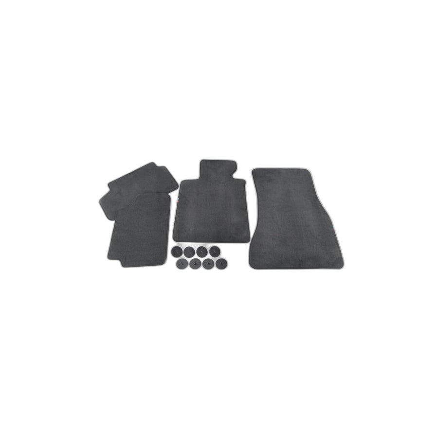 Genuine BMW 51478090555 G30 G31 F90 Set Of Floor Mats Velours ANTHRAZIT (Inc. 530e, 520i & 530iX) | ML Performance US Car Parts