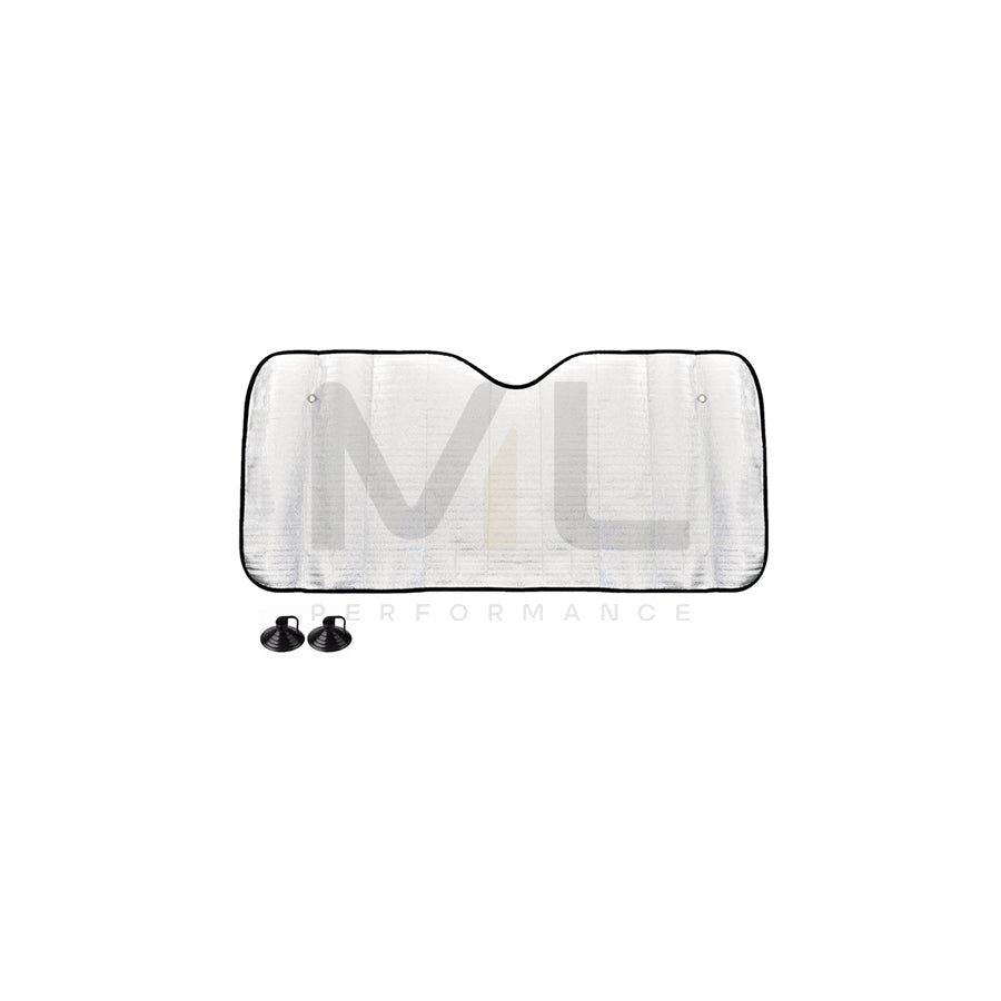 AMiO 01535 Car sun shade Silver, PE (Polyethylene), Quantity: 1