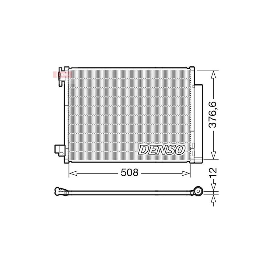 DENSO DCN23052 Air Conditioning Condenser