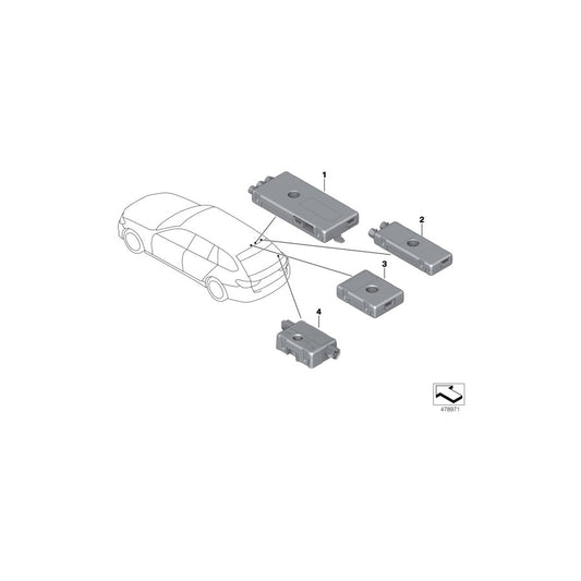 Genuine BMW 65209389559 RR11 G01 Suppression Filter 3 PIN (Inc. 530i, PhantoM & X3 20i) | ML Performance US Car Parts