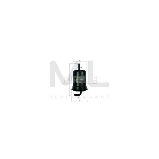 MAHLE ORIGINAL KL 523 Fuel filter for SUZUKI GRAND VITARA In-Line Filter | ML Performance Car Parts