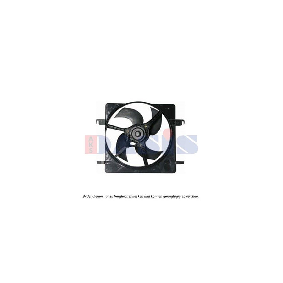 AKS Dasis 098047N Fan, Radiator for Ford Ka Hatchback (Rb)