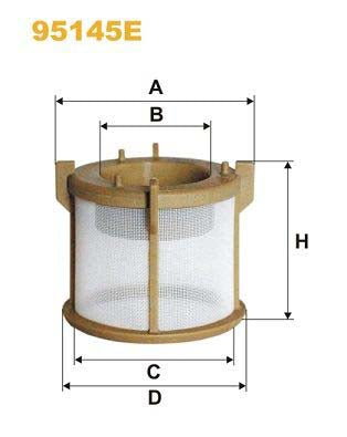 WIX Filters 95145E Fuel Filter