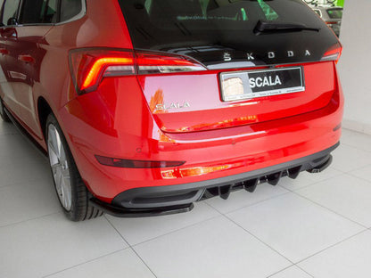 Maxton Design SK-SC-1-RS1T Rear Valance Skoda Scala (2019-up) | ML Performance UK Car Parts