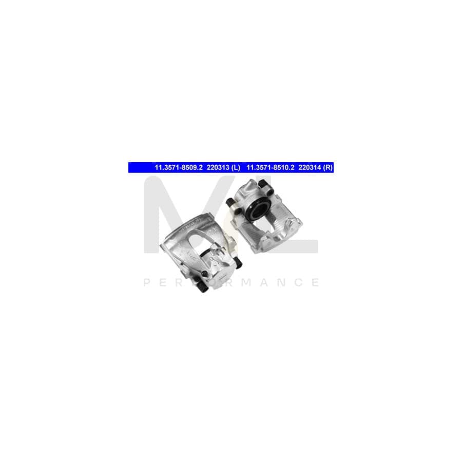 ATE 11.3571-8510.2 Brake Caliper without holder
