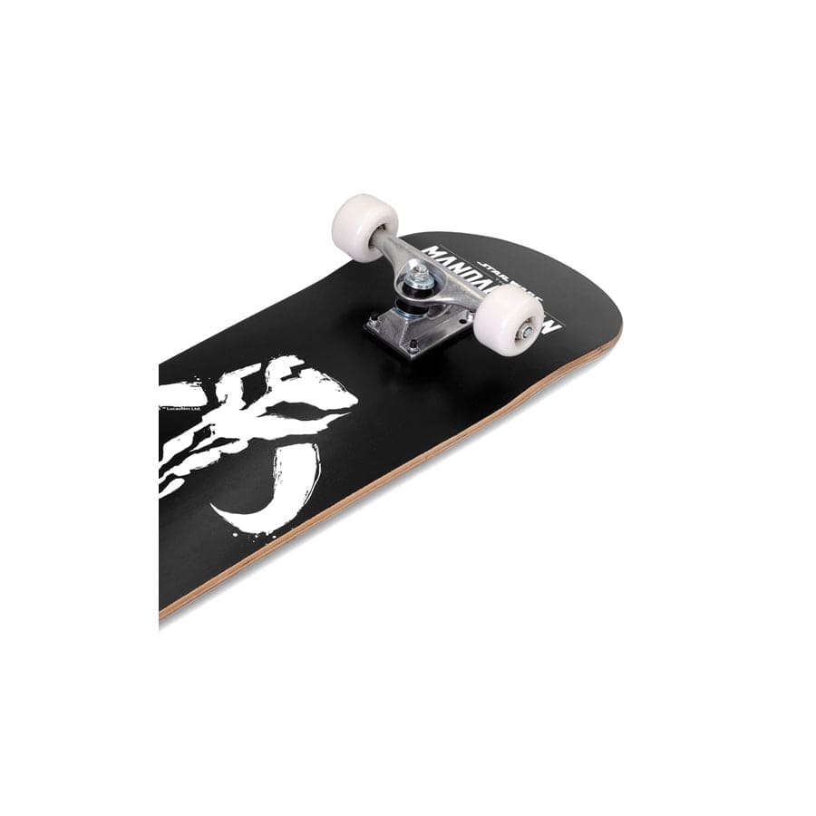 Disney 59986 BIG WOODEN SKATEBOARD MANDALORIAN LOGO