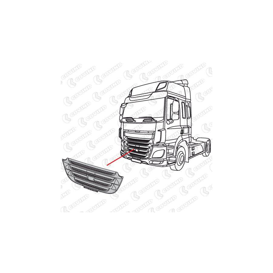 Covind Cf6/150 Bumper Grill