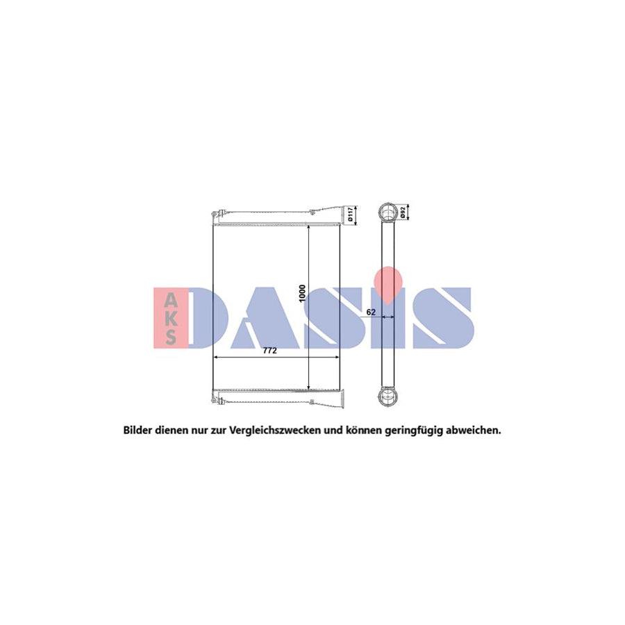 AKS Dasis 467006N Intercooler