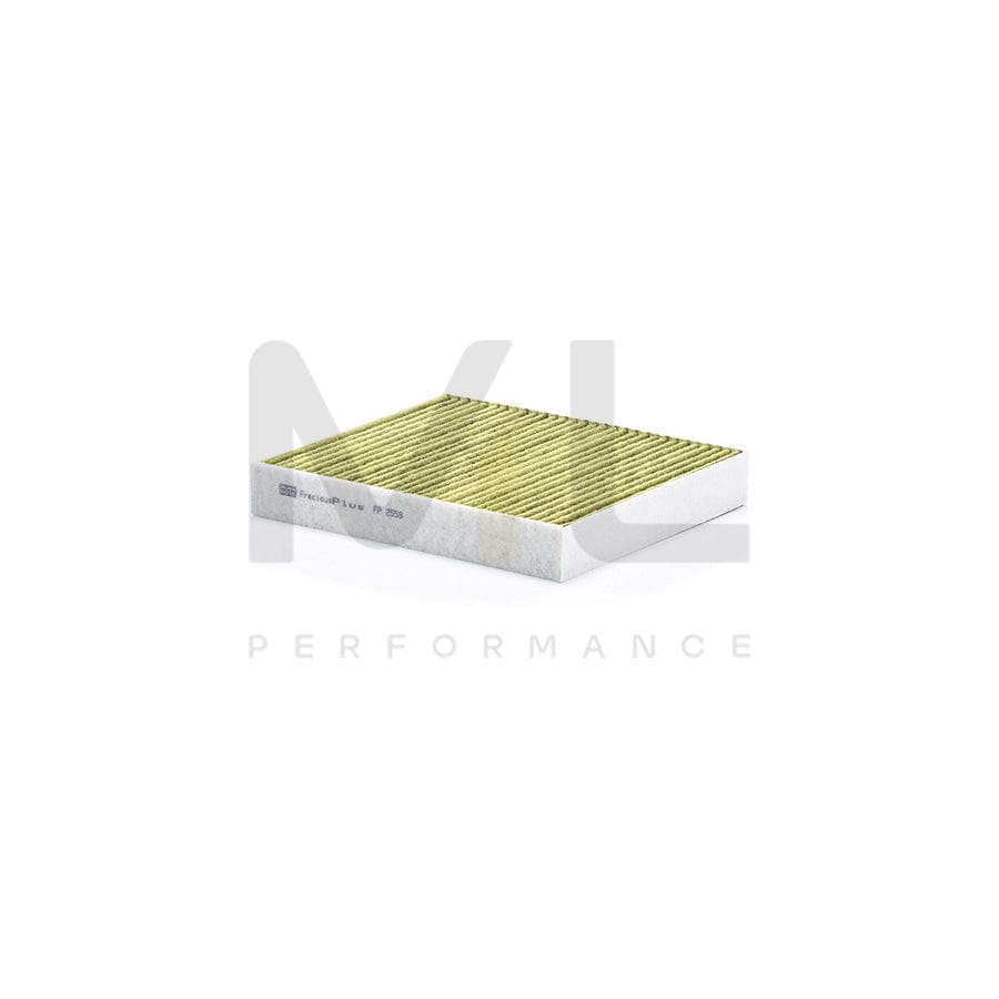MANN-FILTER FP 2559 Pollen filter Activated Carbon Filter, Activated Carbon Filter with polyphenol, Particulate filter (PM 2.5), with antibacterial action, with fungicidal effect, FreciousPlus