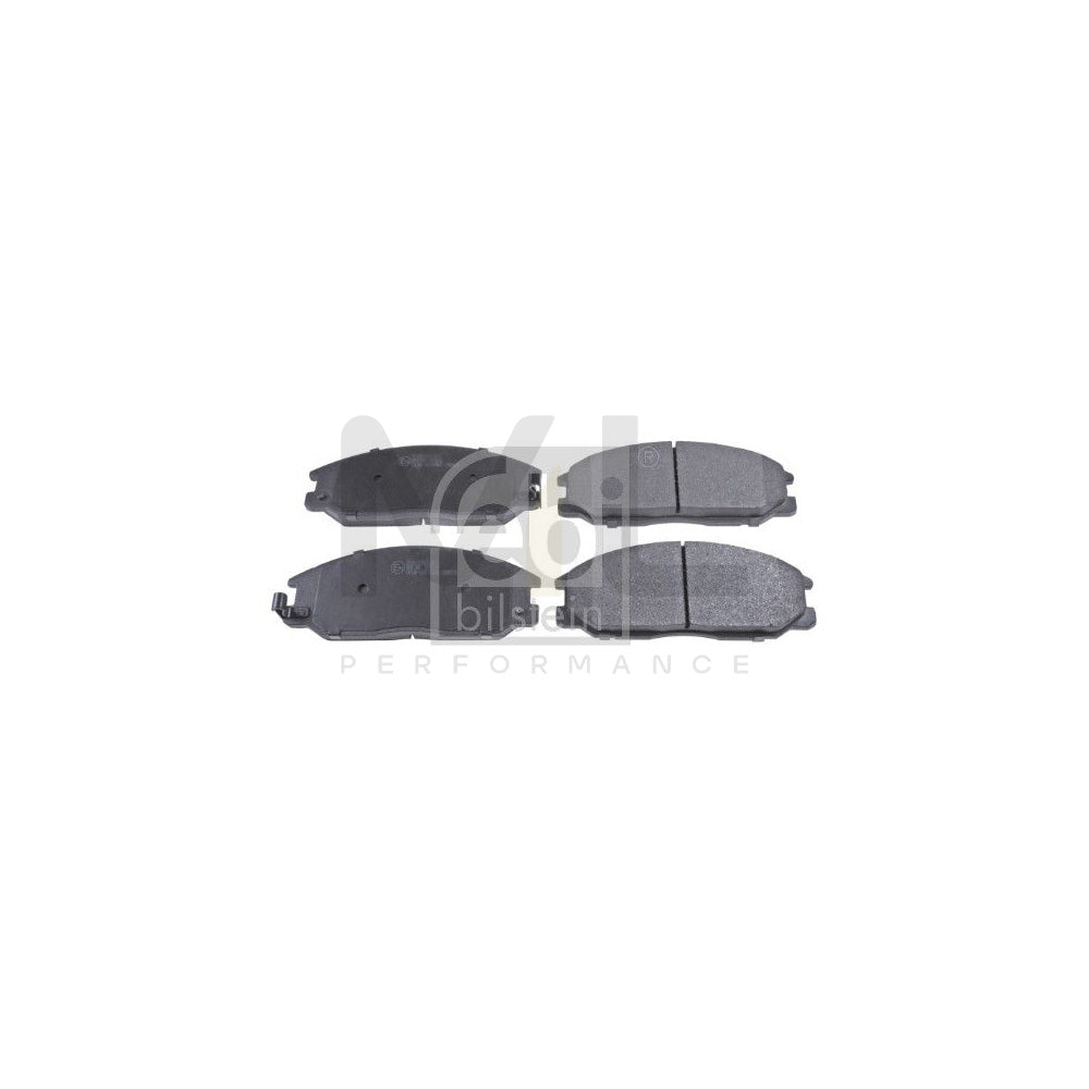 Febi Bilstein 116324 Brake Pad Set Front Axle, With Acoustic Wear Warning