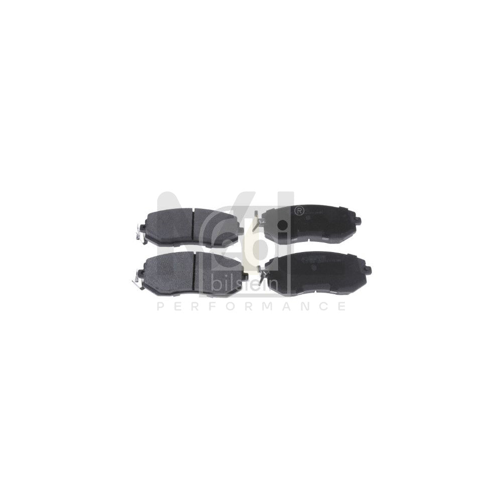 Febi Bilstein 116326 Brake Pad Set Front Axle, With Acoustic Wear Warning