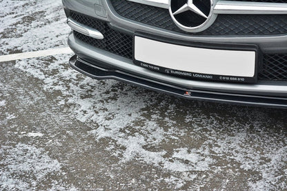Maxton Design Mercedes Benz SLK-Class R172 Front Splitter V.1
