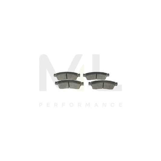 Bosch 0986494858 Brake Pad Set With Acoustic Wear Warning, With Anti-Squeak Plate BP2032 | ML Performance Car Parts