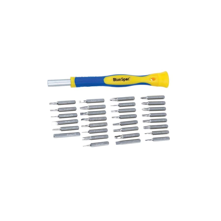 BlueSpot Tools B/S12612 Precision Driver Set, 31 Piece
