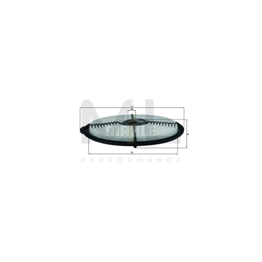 MAHLE ORIGINAL LX 884 Air Filter Filter Insert | ML Performance Car Parts