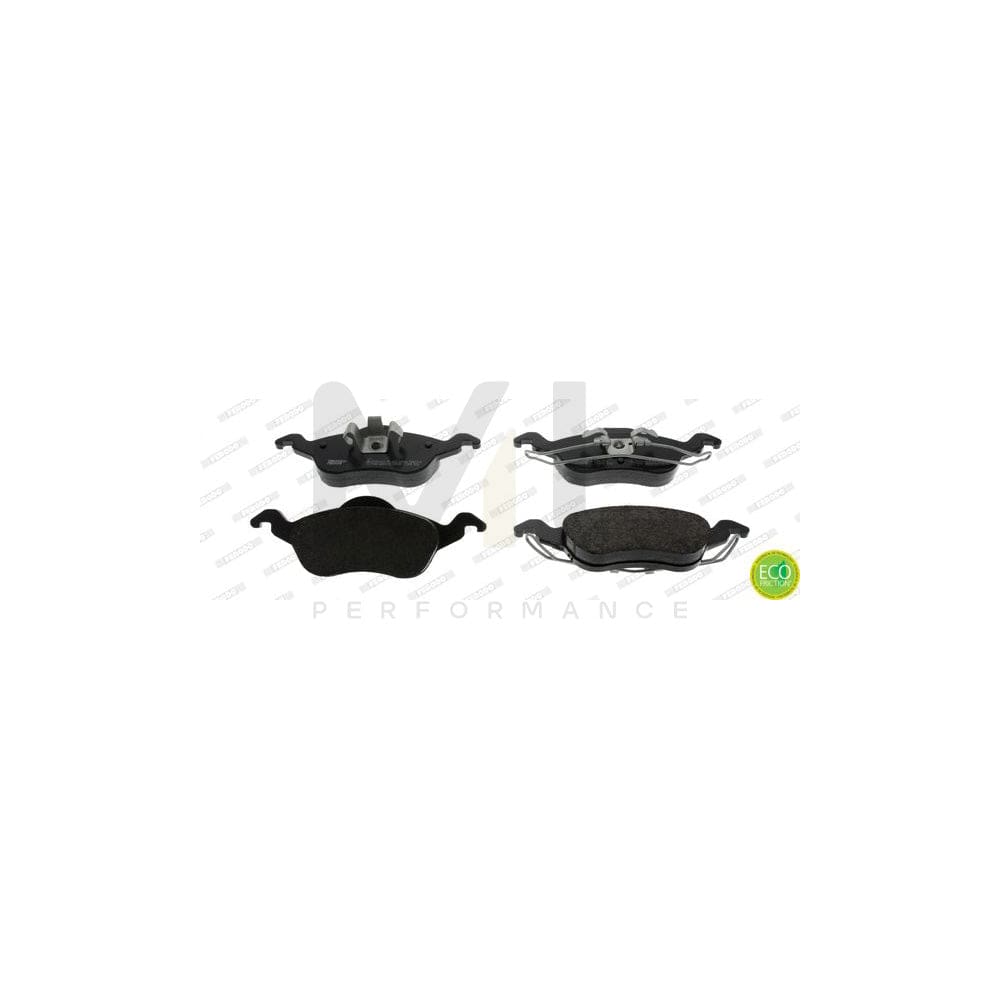 Ferodo Premier Eco Friction Fdb1738 Brake Pad Set With Acoustic Wear Warning, With Brake Caliper Screws, With Piston Clip, With Accessories | ML Performance Car Parts