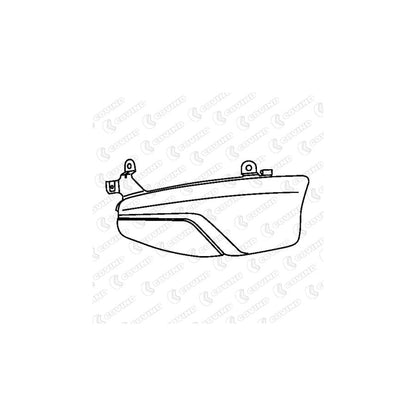 Covind 146/167 Air Deflector, Driver Cab