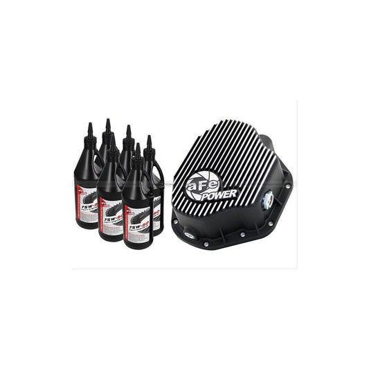  aFe 46-70032-WL Differential Cover Dodge Diesel Trucks 94-02 / Ford Diesel Trucks 99-07  | ML Performance US Car Parts