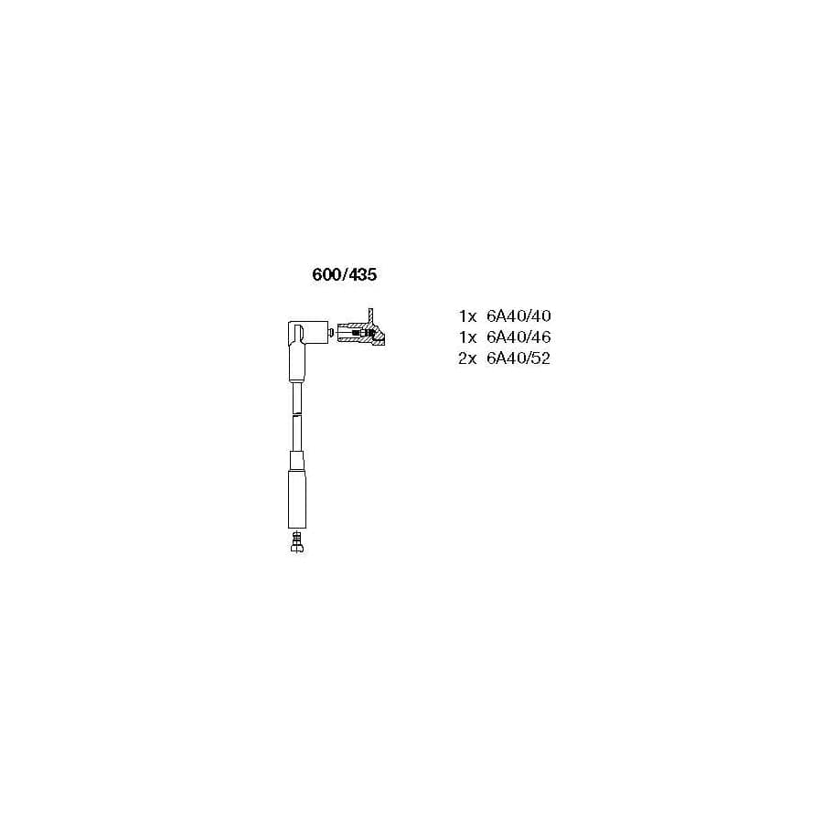 Bremi 600/435 Ignition Cable Kit