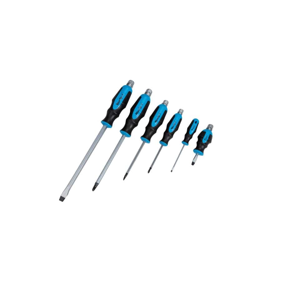 BlueSpot Tools B/S12068 Hex Bolster Screwdriver Set, 6 Piece