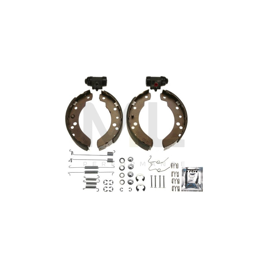 TRW Brake Kit BK1678 Brake Shoe Set for FORD TRANSIT with wheel brake cylinder | ML Performance Car Parts