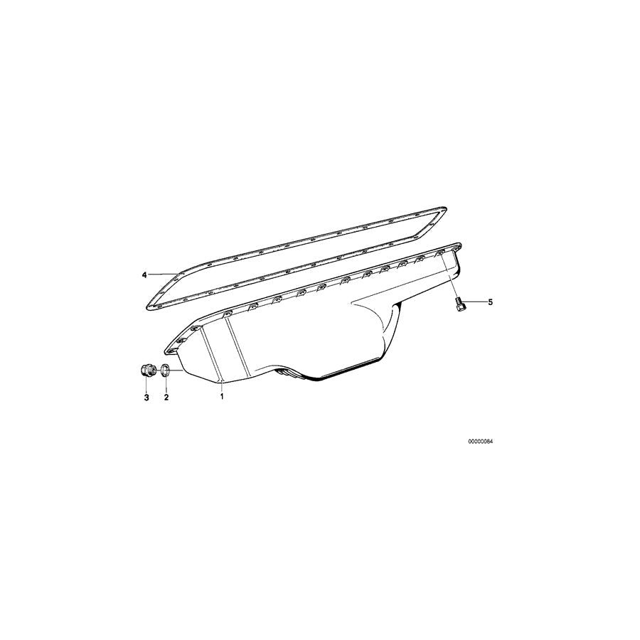 Genuine BMW 11131315085 E12 E28 E23 Gasket Asbestos Free (Inc. 2500, M6 & 628CSi) | ML Performance US Car Parts