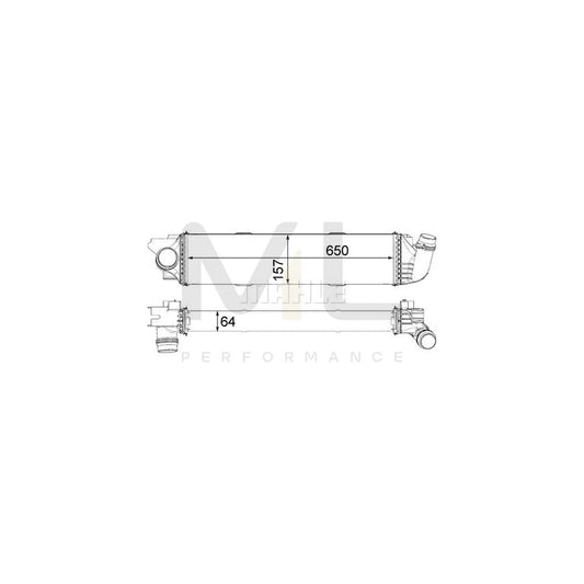 MAHLE ORIGINAL CI 31 000P Intercooler | ML Performance Car Parts