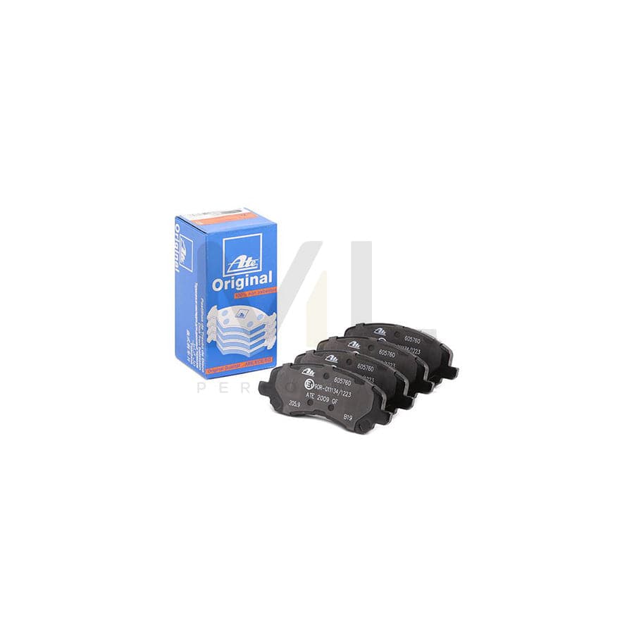 ATE 13.0460-5760.2 Brake pad set with acoustic wear warning