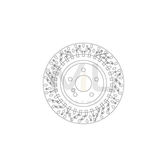 TRW DF6900 Brake Disc Slotted / Perforated, Painted | ML Performance Car Parts