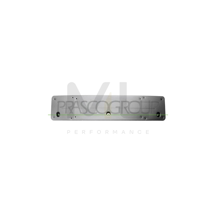 PRASCO ME0471549 Number plate holder suitable for MERCEDES-BENZ E-Class Front, Black, frameless