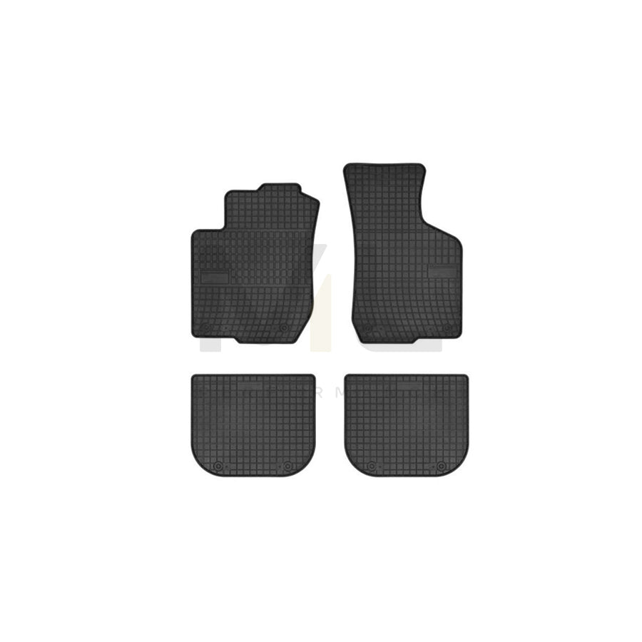 FROGUM Tailored 0732 Floor mat set for AUDI A3 Elastomer, Front and Rear, Quantity: 4, Black, (LHD)