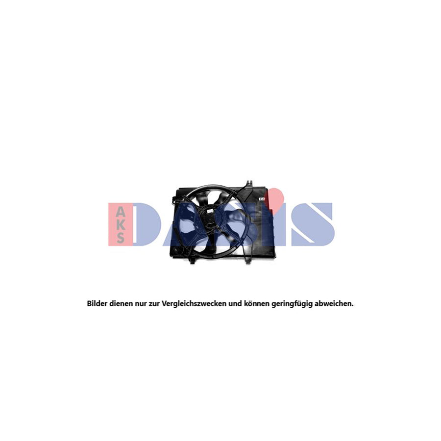 AKS Dasis 568066N Fan, Radiator for Hyundai Getz (Tb)