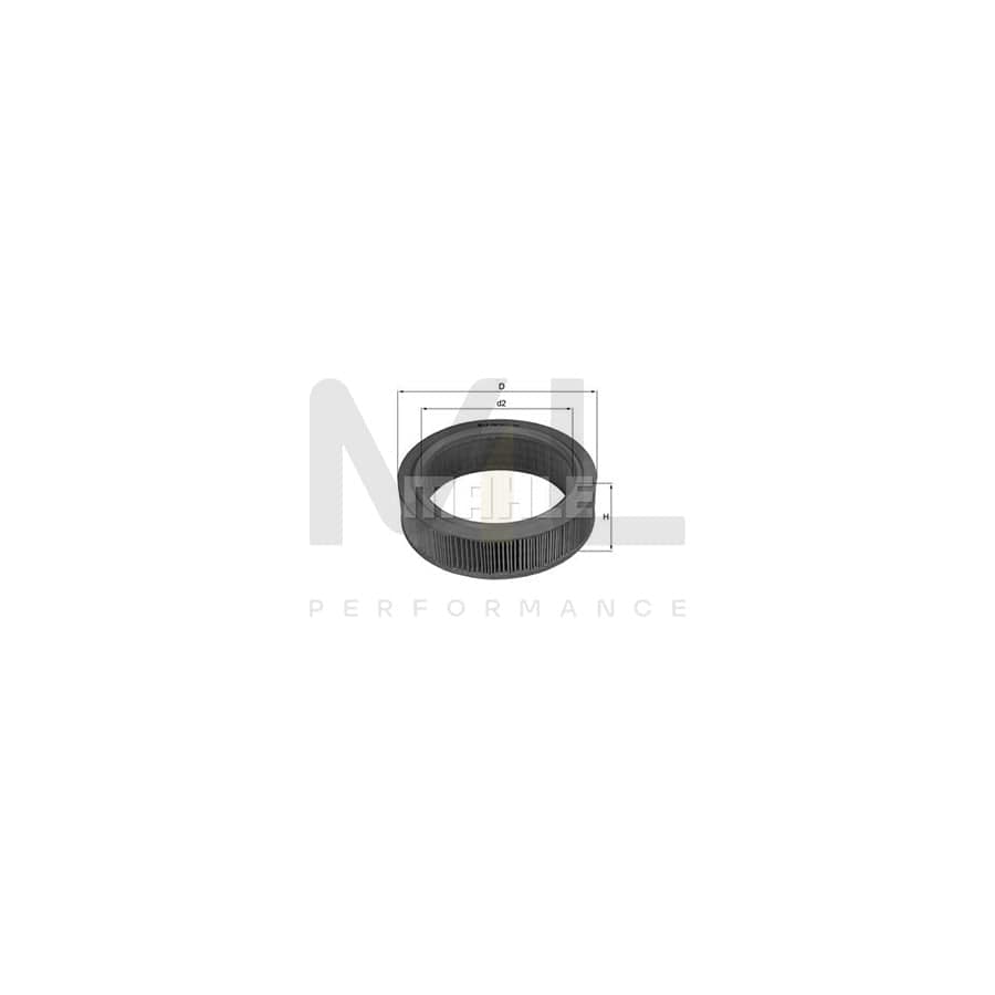 MAHLE ORIGINAL LX 184 Air Filter Filter Insert | ML Performance Car Parts