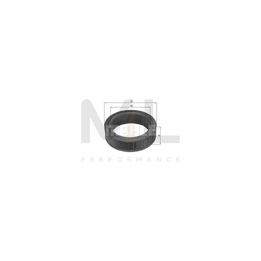 MAHLE ORIGINAL LX 184 Air Filter Filter Insert | ML Performance Car Parts
