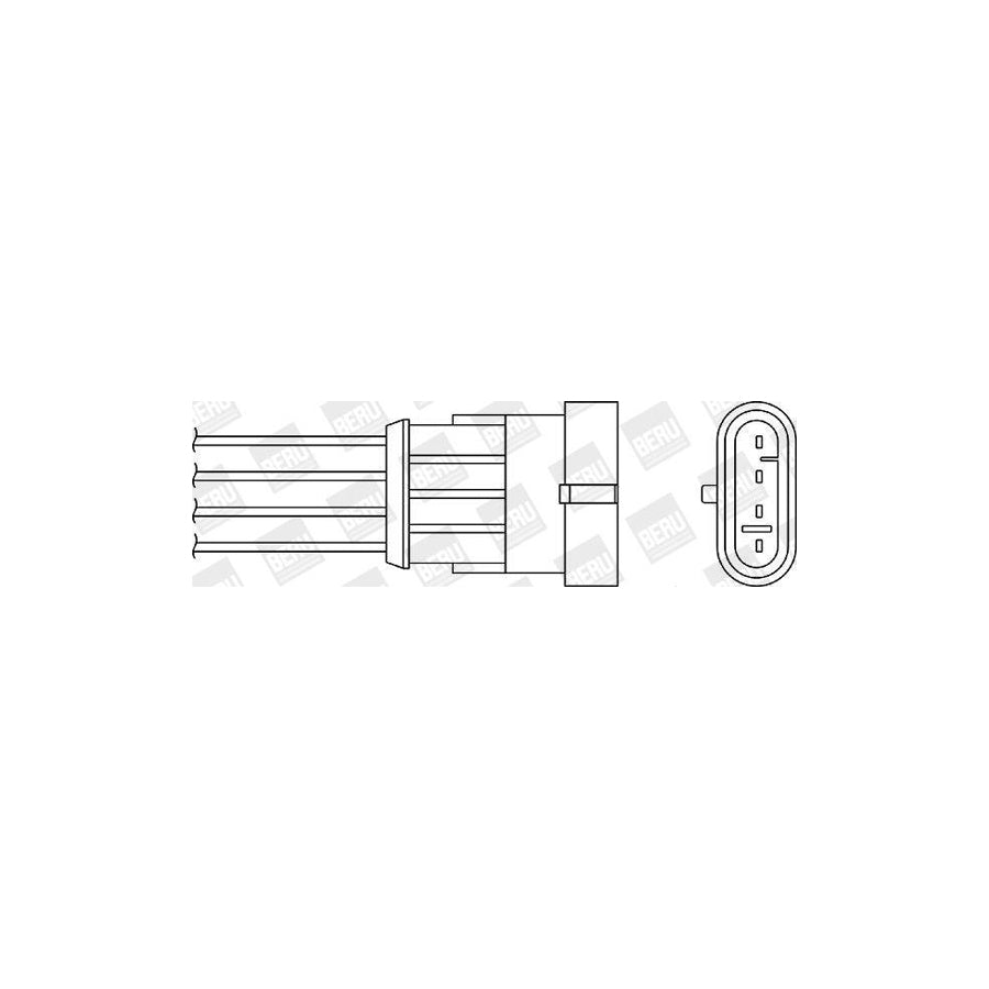 Beru Oph026 Lambda Sensor