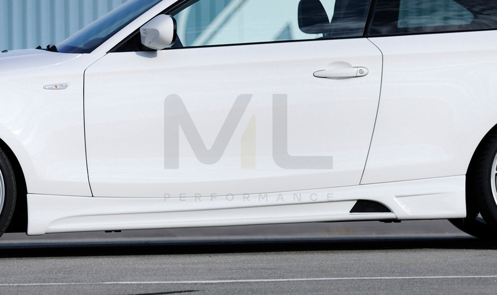 Rieger 00035037 BMW 1 Series E81 E82 E88 Side Skirt 1 | ML Performance UK Car Parts