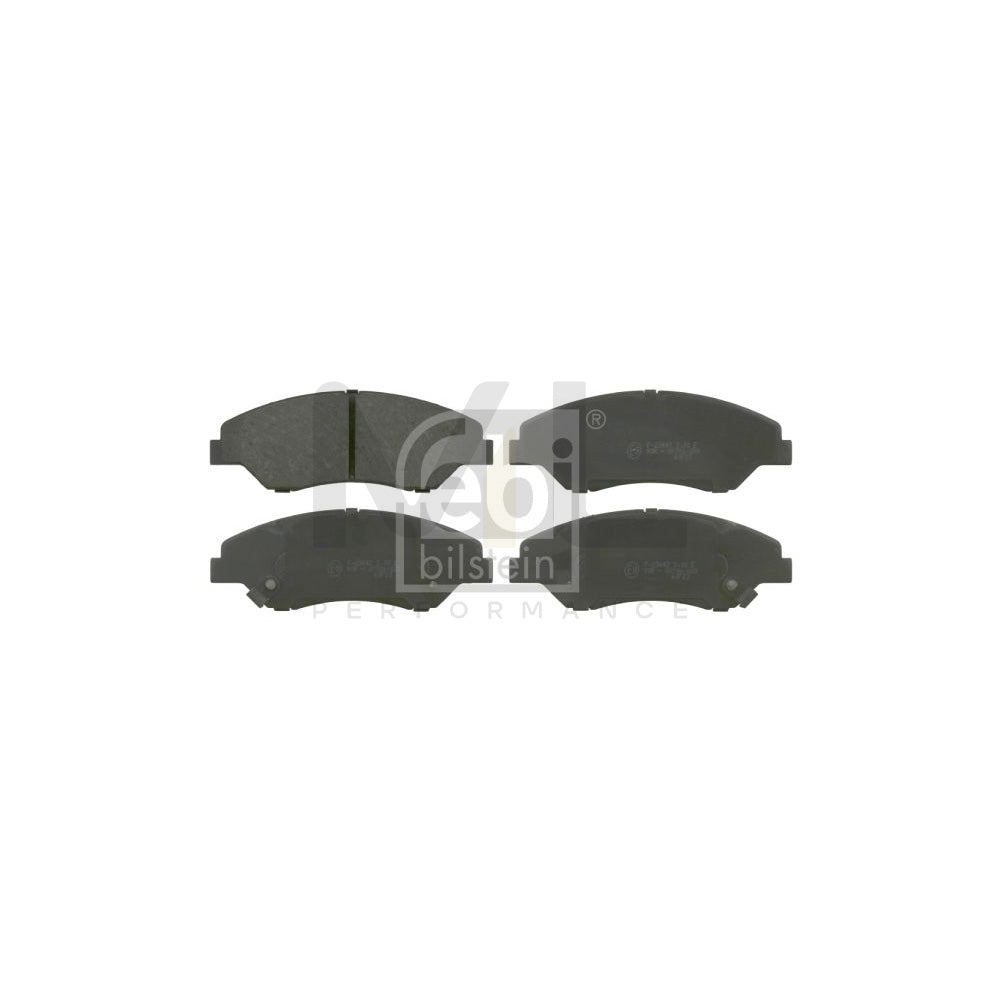 Febi Bilstein 16557 Brake Pad Set Front Axle, With Acoustic Wear Warning
