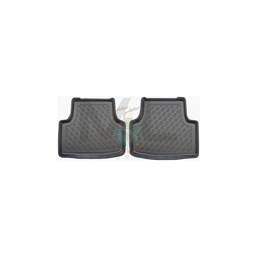 RENSI 363283 Floor mat set for SKODA OCTAVIA Rear, Anthracite