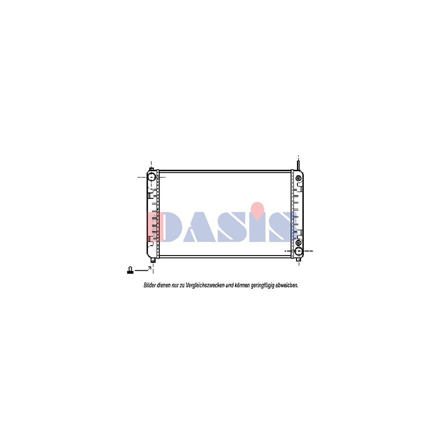 AKS Dasis 132330N Engine Radiator