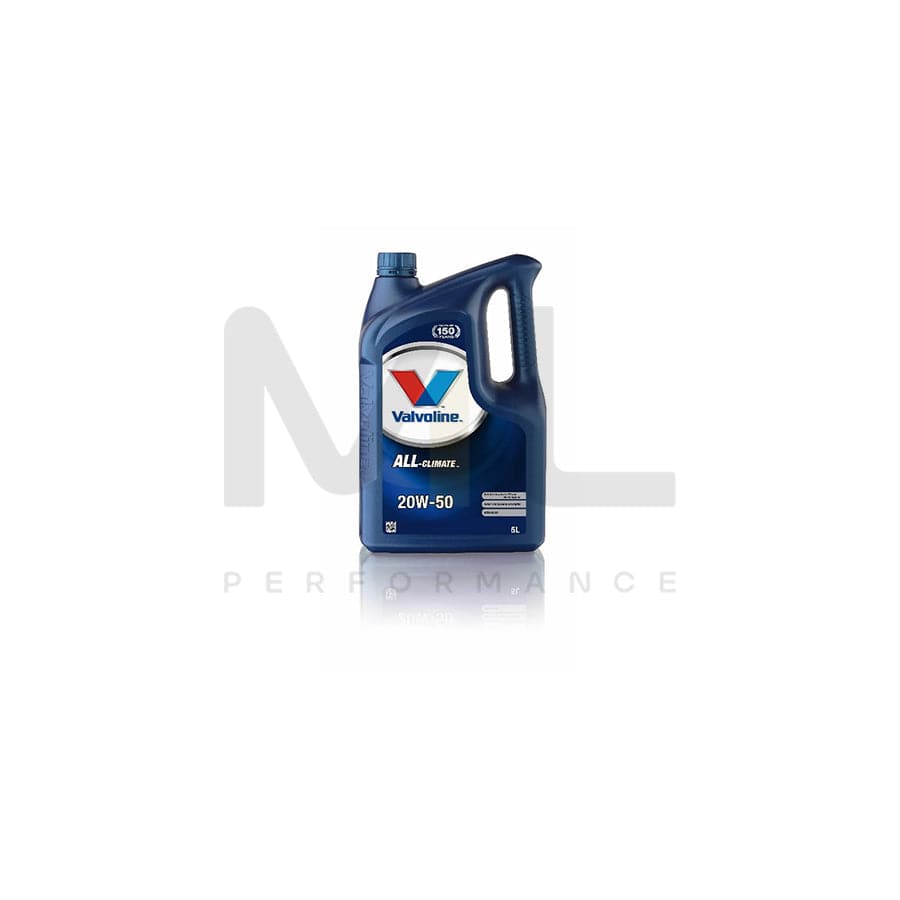 Valvoline All-Climate 20w-50 High Quality Engine Oil 5l
