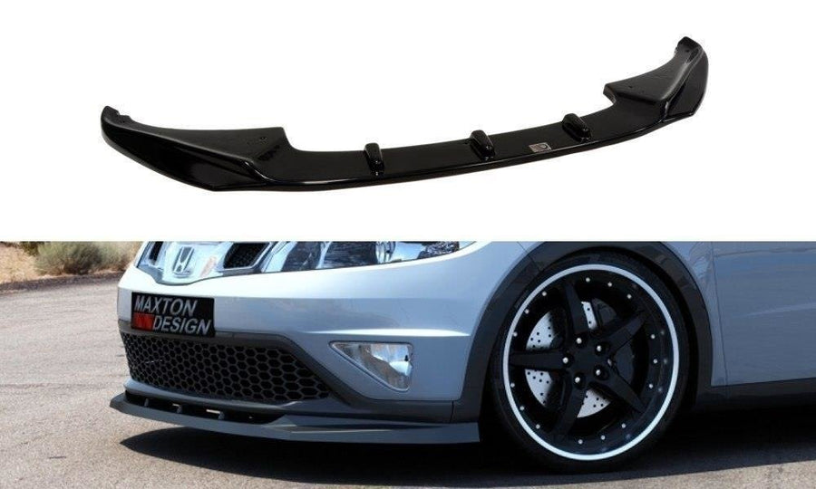 Maxton Design HO-CI-8F-FD1T Front Splitter Honda Civic MK8 (Facelift) | ML Performance US Car Parts