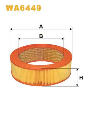 WIX Filters WA6449 Air Filter