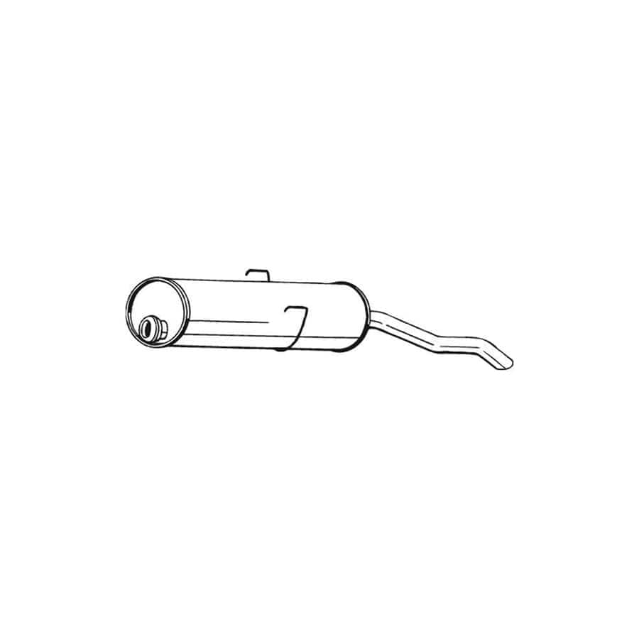 Bosal 190-781 Rear Silencer for Peugeot 309
