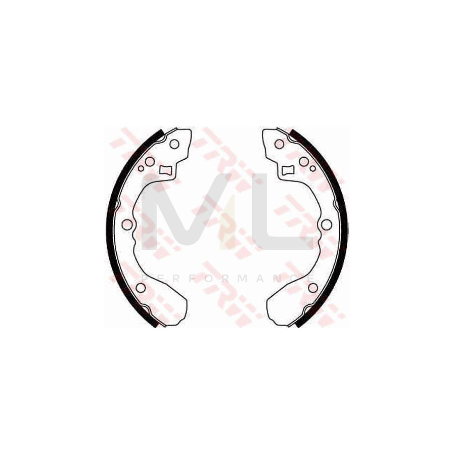 TRW GS8205 Brake Shoe Set for MAZDA 626 | ML Performance Car Parts