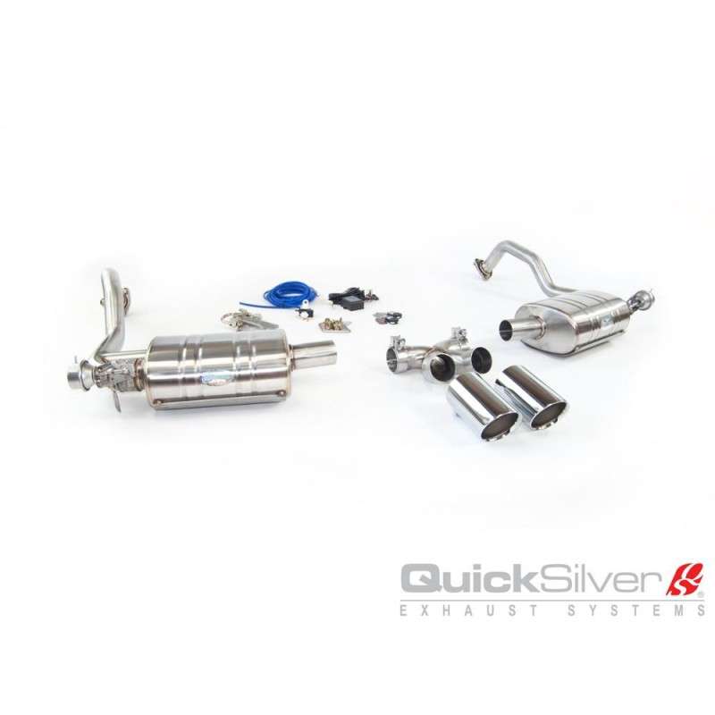 QuickSilver PS287S Porsche Boxster S 3.4 (987 Gen2) Active Sport Exhaust | ML Performance US Car Parts